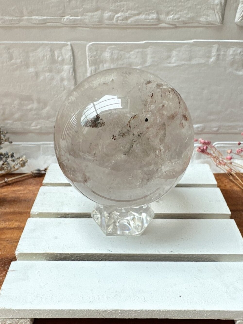 Gorgeous Garden Quartz Sphere (GQ1)